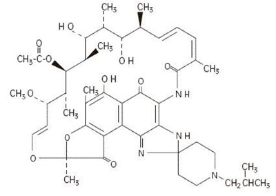 Chemical Structure (Mycobutin 01)