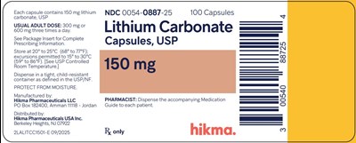 Lithium-150mg-caps-100's (Lithium 04 Bl 150mg Caps)