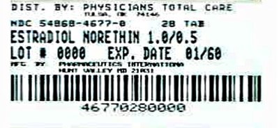 Principal Display Panel (1.0 mg / 0.5 mg Carton)