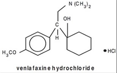 Venlafaxine-structure (Venlafaxine Str)