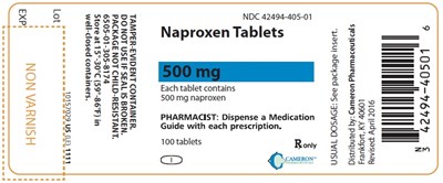 naprosyn-01-500.jpg PRINCIPAL DISPLAY PANELNDC 42494-405-01Naproxen Tablets500 mg100 TabletsRx Only - naprosyn 01 500