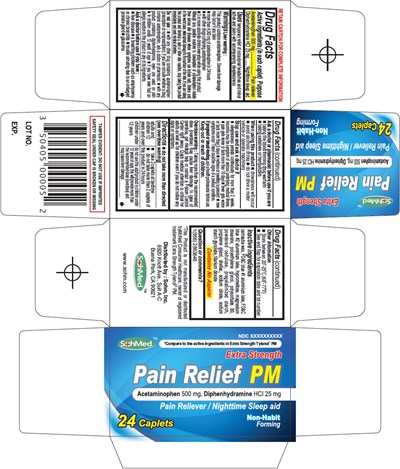 sohmed-01.jpg Principal Display Panel - 24 Caplet Bottle Carton - sohmed 01