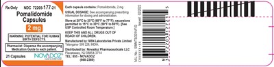 2mg-21 (Pomalidomide Capsules 4)