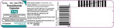 4mg-21 (Pomalidomide Capsules 8)