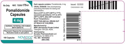 4mg-100 (Pomalidomide Capsules 9)