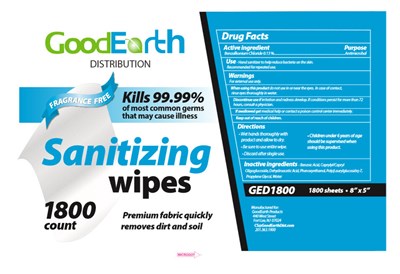 goodearth-01.jpg Principal Display Panel - 1800 Count Pouch Label - goodearth 01