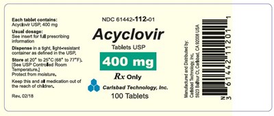 Package Label – Principal Display Panel (Acy01 0001 06)