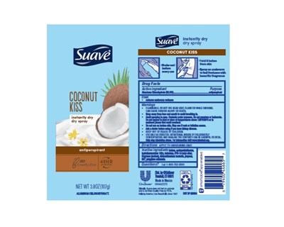 SuaveCoconutKissDrySprayAP.jpg Suave Coconut Kiss Dry Spray AP - SuaveCoconutKissDrySprayAP