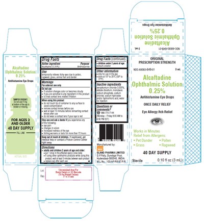 Alcaftadine-spl-carton-label-mono-pack (Alcaftadine Spl Carton Label Mono Pack)