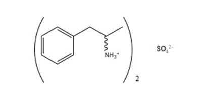 Chemical Structure - amphetamine 01