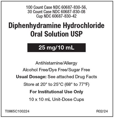 Diphenhydramine Hydrochloride Oral Solution Label (Label)
