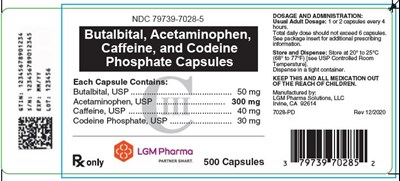 Bacc 300 Container Label 500-count (Serialized Bacc 300 500)