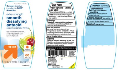Up And Up Extra Strength Amooth Dissolving 60 Chewable Tablets (103af72pvlflb)
