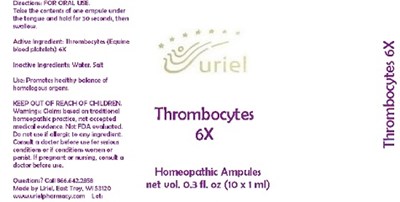 Thrombocytes6ampules