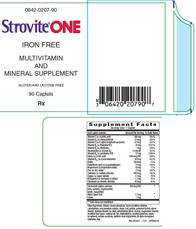 PRINCIPAL DISPLAY PANEL - 90 Caplet Bottle Label - strovite 01