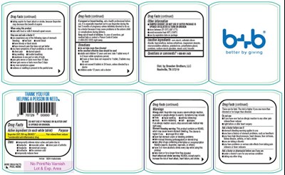 PRINCIPAL DISPLAY PANELb+bbetter by giving - dye free ibuprofen 01