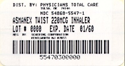 Principal Display Panel (220 mcg package label)