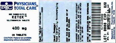Principal Display Panel (400 mg Tablets)