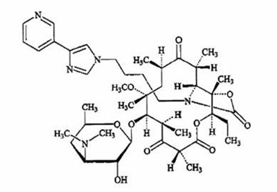 Chemical Structure (Ketek 01)
