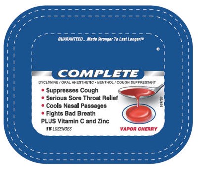 sucrets-01.jpg Principle Display Panel - 18 Lozenges Container - sucrets 01