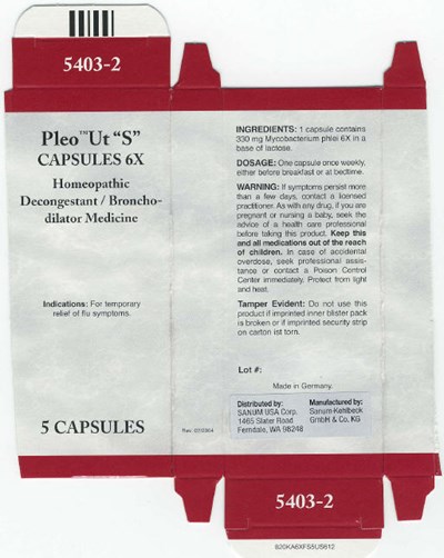 Principal Display Panel - 5 Capsules Carton - pleo ut s 01