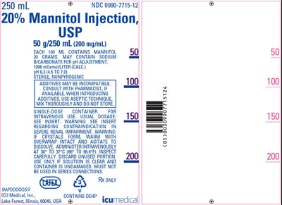 Principal Display Panel (250 mL Bag Label)