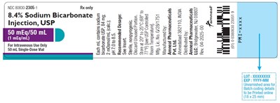 1 - sodium bicarbonate injection vial 1