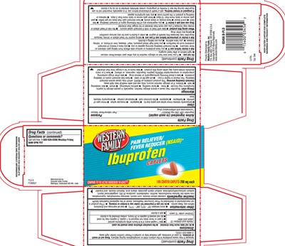 western family Ibuprofen caplets 200 mg Granules India Limited - ibuprofen caplets 200 mg granules 1