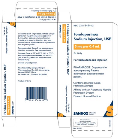 5 mg 2-pack carton label - 5mg 2pack