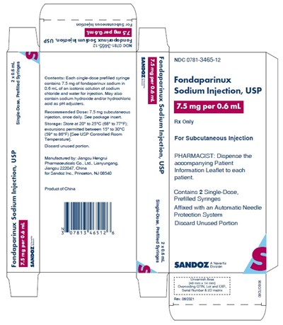 7.5 mg 2-pack carton label - 7 5mg 2pack