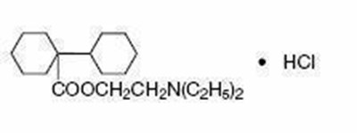 Dicyclomine Hydrochloride Structural Formula (Dicyclomine HCl Caps And Tabs 1)