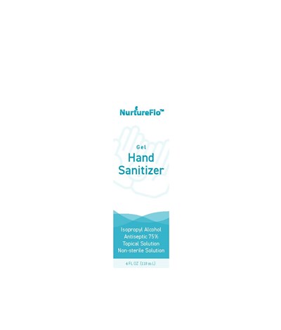 Nurtureflo Gel 4 Oz Front Panel (Nurtureflo 4oz Bottle Gel Front Panel)