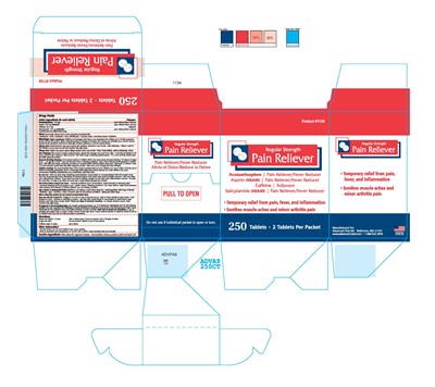 Adv1stAid_Pain-reliever_1134_250ct.jpg Pain Reliever 250ct box - Adv1stAid Pain reliever 1134 250ct