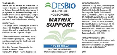 Matrix Support (Dsrt571 Matrix Support V05)