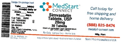 Simvastatin Tablet Usp 20mg (Bb0802ae 207d 40c7 8e80 4dcc8ebe94e2 03)