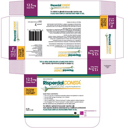 risperdal-28.jpg PRINCIPAL DISPLAY PANEL - 12.5 mg Kit Carton - risperdal 28