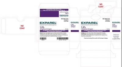 exparel-05.jpg 10 mL 4-count Carton Label - exparel 05