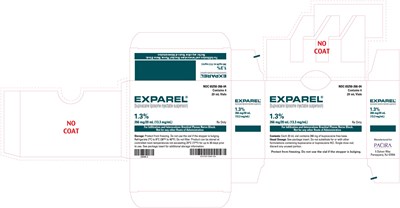 exparel-08.jpg 20 mL 4-count Carton Label - exparel 08