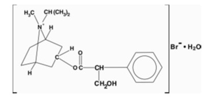 Image Description (Ipratropium Bromide Nasal Spray Structure)