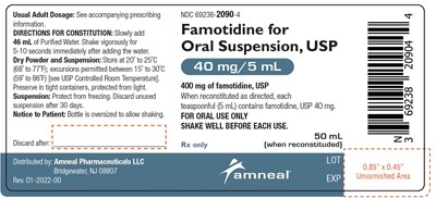 Label (Famotidine For Oral Suspension Usp 2)