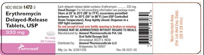 10 (Erythromycin Delayed Release Tablets Usp 4)