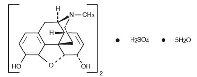 Chemical Structure (Morphine 01)
