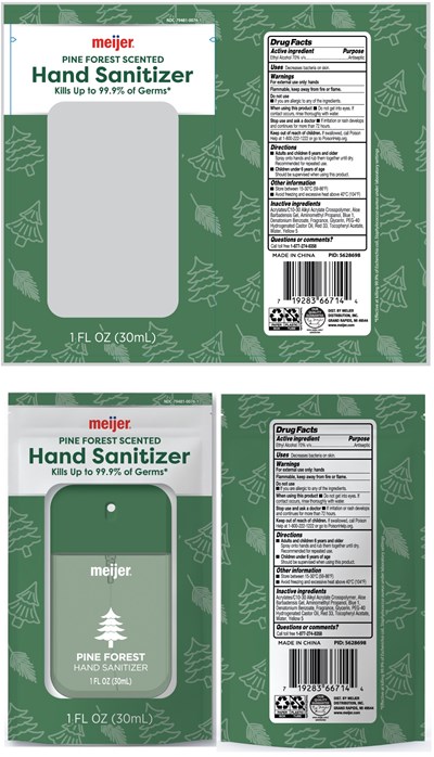 794810076-1.jpg meijer PINE FOREST Hand Sanitizer - 794810076 1
