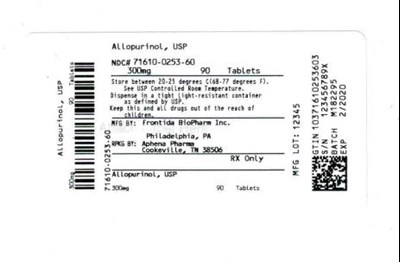 Bottle Label 300 mg (71610 0253 60)
