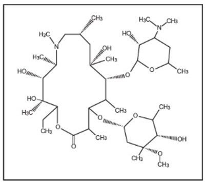 Chemical Structure (Azithromycin 01)