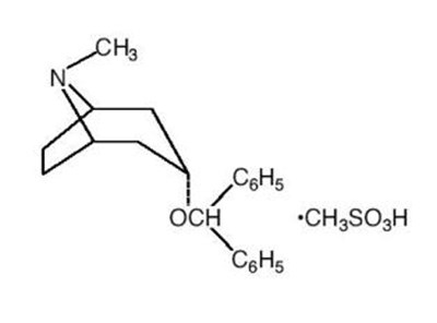 Chemical Structure - benztropine figure 1