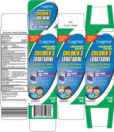 PRINCIPAL DISPLAY PANEL - 118 mL Bottle Carton - loratadine 01