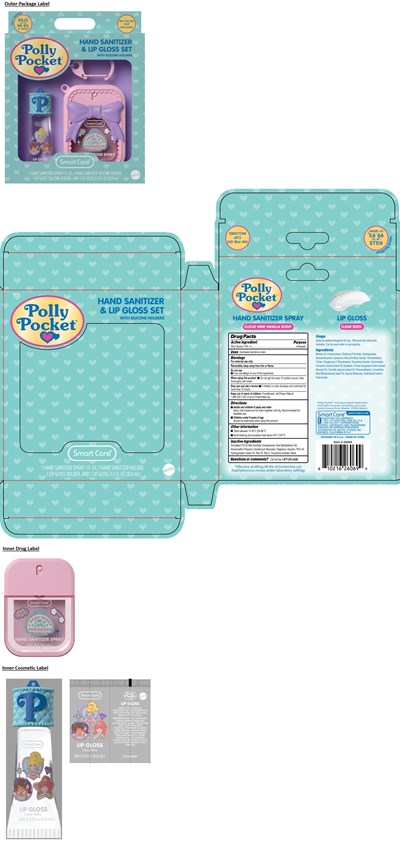 Hand Sanitizer And Lip Gloss Set (70108329 8)