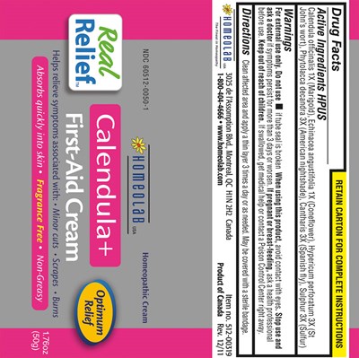 tube_realrlf_calendula.jpg image of tube label - tube realrlf calendula