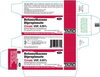 betamethasone-02.jpg PRINCIPAL DISPLAY PANEL - 45 g Tube Carton - betamethasone 02